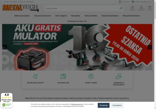 METAL TECH SPÓŁKA Z OGRANICZONĄ ODPOWIEDZIALNOŚCIĄ